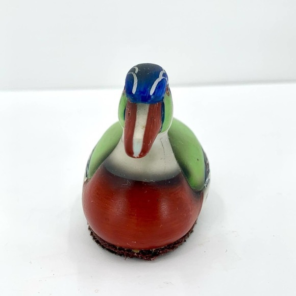 Jasco Mallard Duck Porcelain Lint Remover Brush 1980's Collectible Hand Painted - Picture 3 of 8